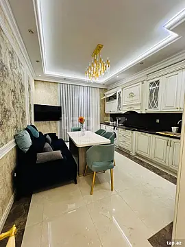 Kirayə verilir 3 otaqlı yeni tikili 90 m² — Bakı 3 otaq 90.00 m²