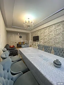 Kirayə verilir 3 otaqlı yeni tikili 135 m² — Xırdalan 3 otaq 135.00 m²