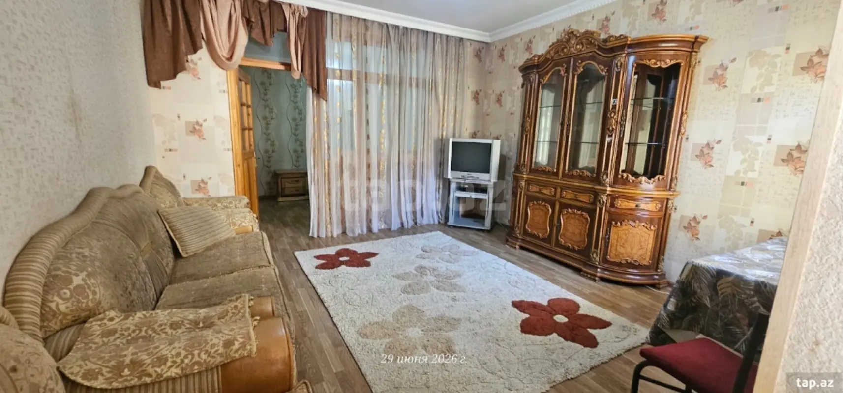 Kirayə verilir 2 otaqlı mənzil 45 m²