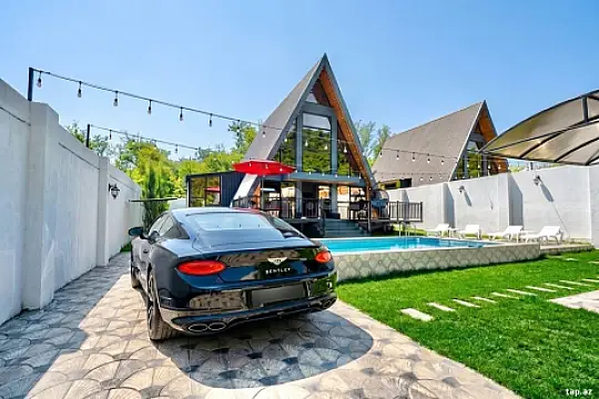 Satılır 4 otaqlı həyət evi 120 m² — Qəbələ 4 otaq 120.00 m²