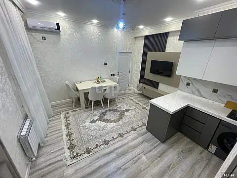 Kirayə verilir 2 otaqlı yeni tikili 70 m² — Sumqayıt, Saray 2 otaq 70.00 m²