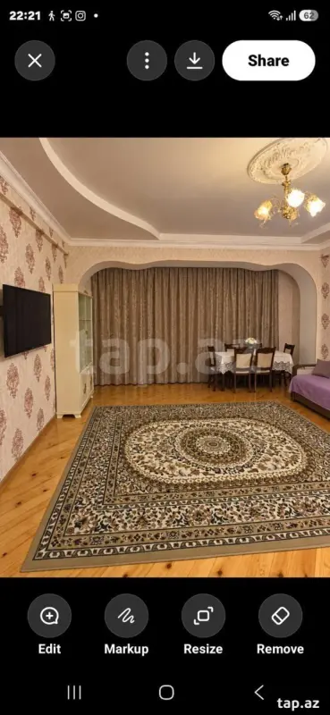 Kirayə verilir 3 otaqlı yeni tikili 100 m²