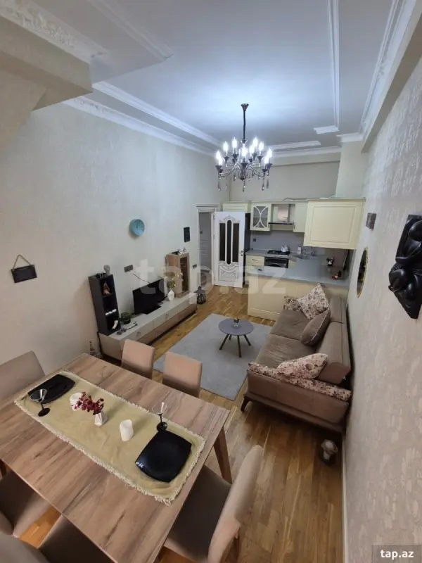 Kirayə verilir 2 otaqlı yeni tikili 55 m²