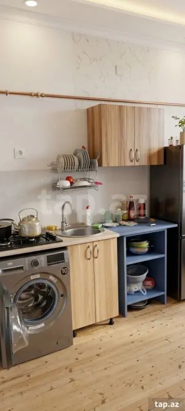 Kirayə verilir 1 otaqlı yeni tikili 40 m²