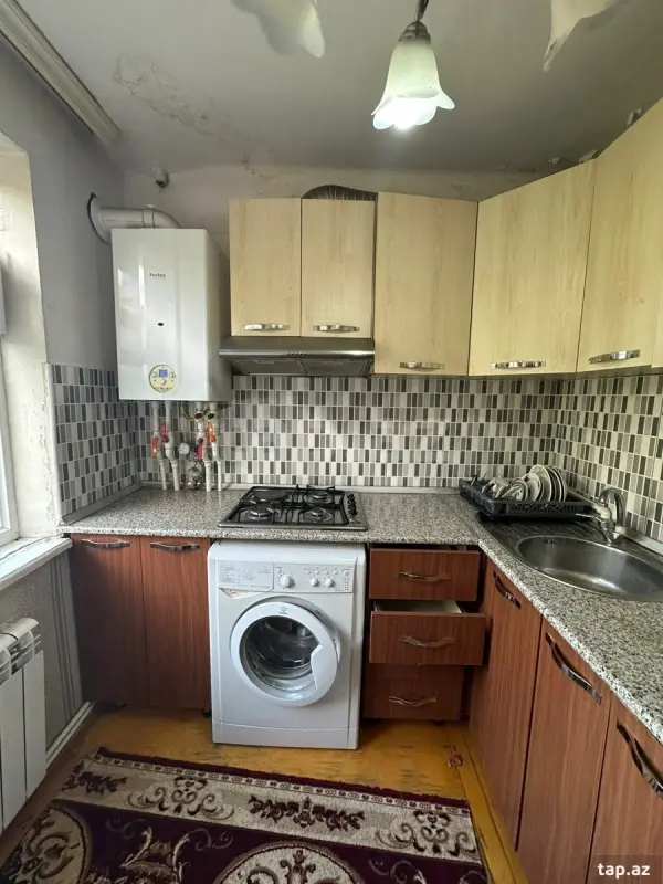 Kirayə verilir 1 otaqlı mənzil 35 m²