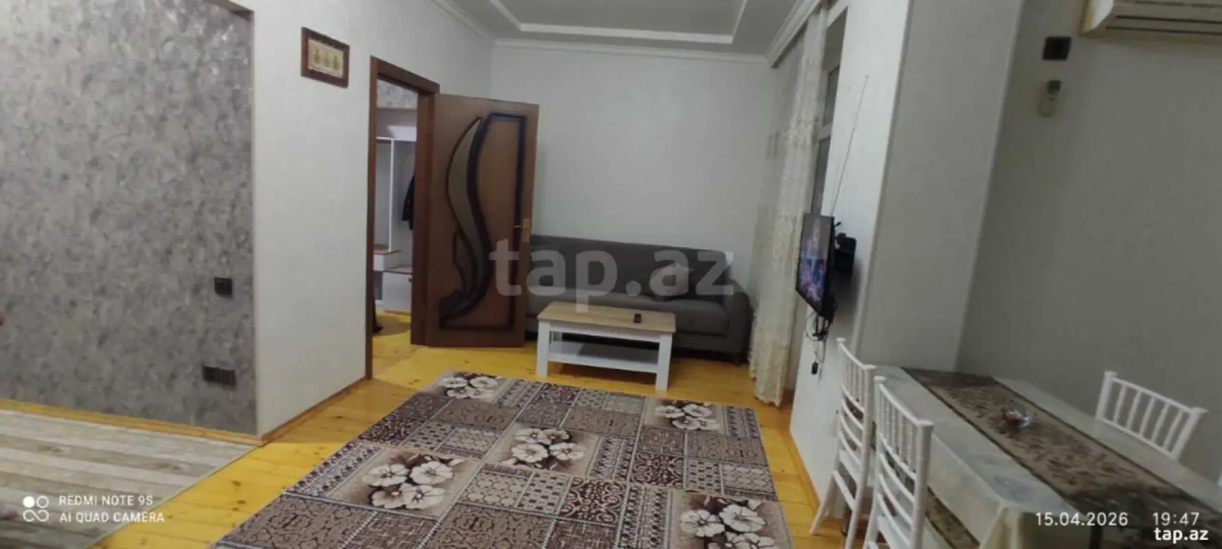 Kirayə verilir 2 otaqlı yeni tikili 45 m²