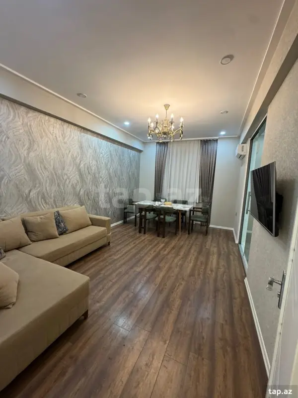 Kirayə verilir 2 otaqlı yeni tikili 75 m²