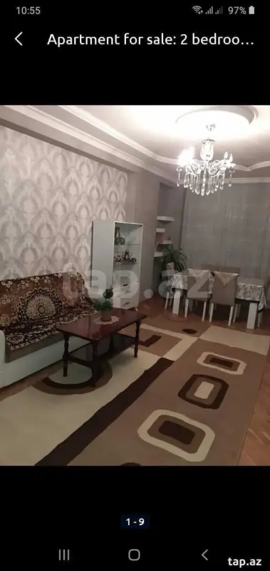 Kirayə verilir 2 otaqlı yeni tikili 70 m²