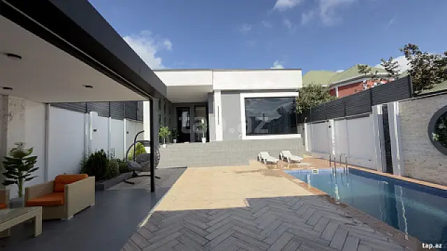 Satılır 3 otaqlı həyət evi 130 m² — Qəbələ 3 otaq 130.00 m²