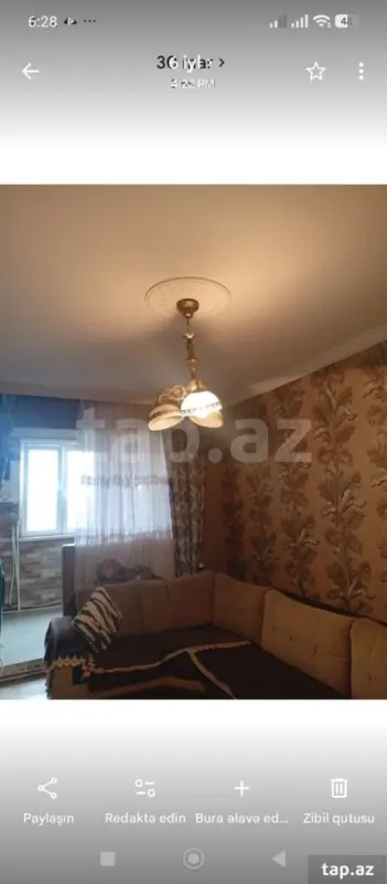 Kirayə verilir 3 otaqlı mənzil 48 m²