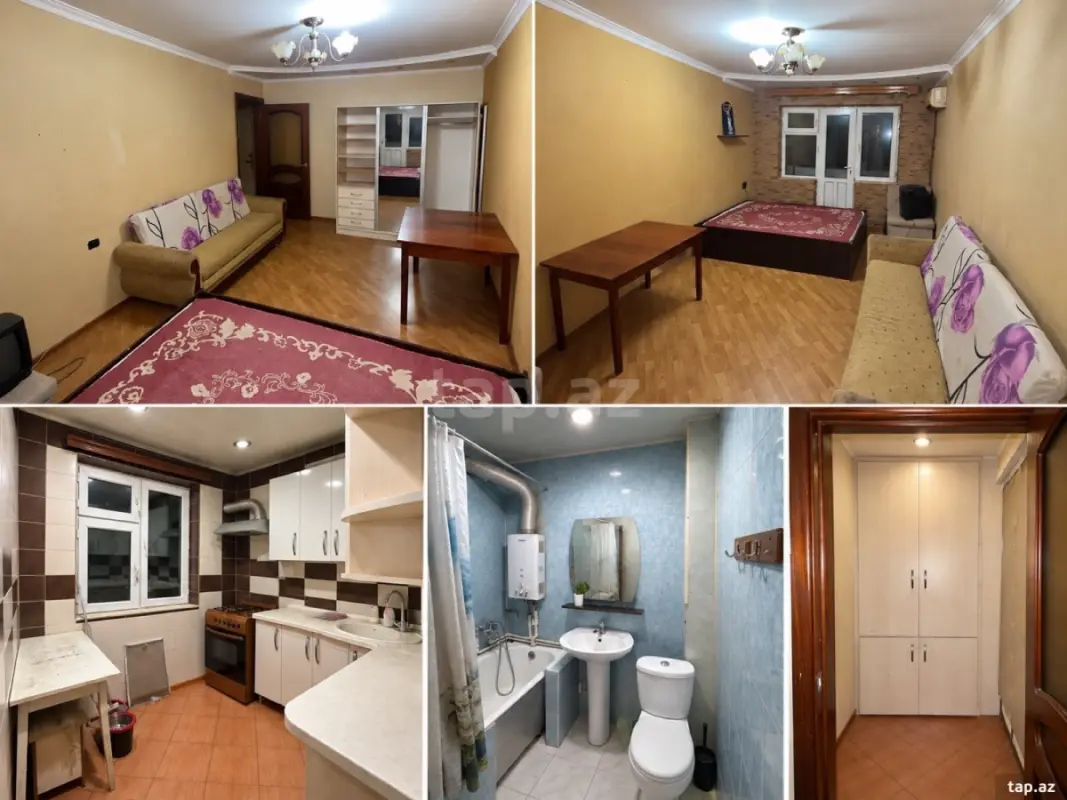 Kirayə verilir 1 otaqlı mənzil 30 m²