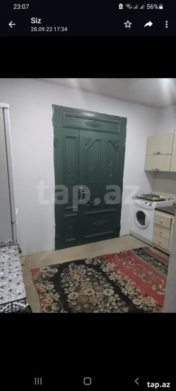 Kirayə verilir 2 otaqlı mənzil 50 m²