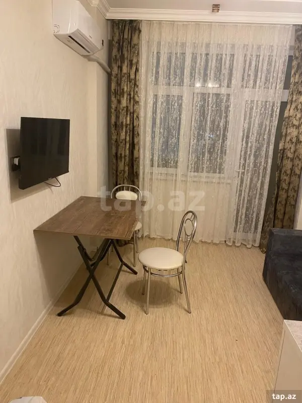 Kirayə verilir 1 otaqlı yeni tikili 30 m²