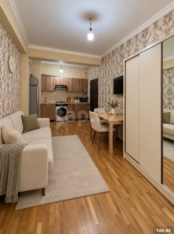 Kirayə verilir 2 otaqlı yeni tikili 42.5 m²