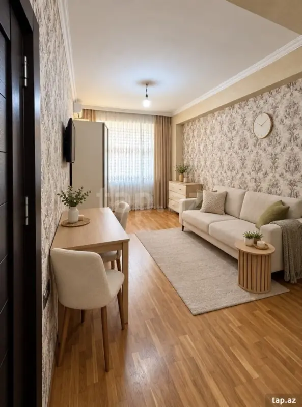 Kirayə verilir 2 otaqlı yeni tikili 42.5 m²