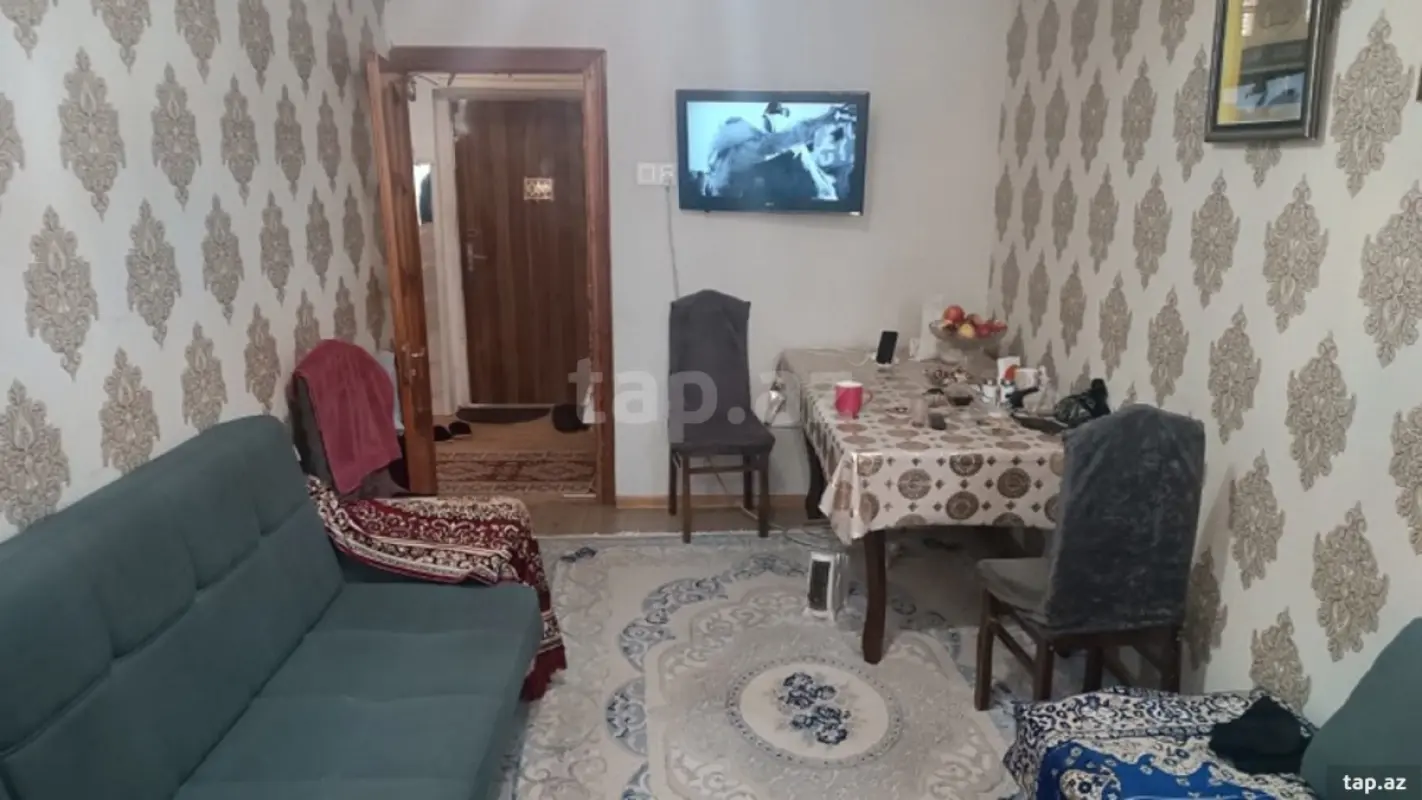 Satılır 2 otaqlı mənzil 43 m²
