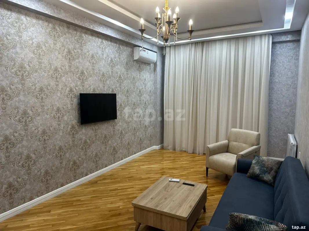 Kirayə verilir 2 otaqlı yeni tikili 75 m²
