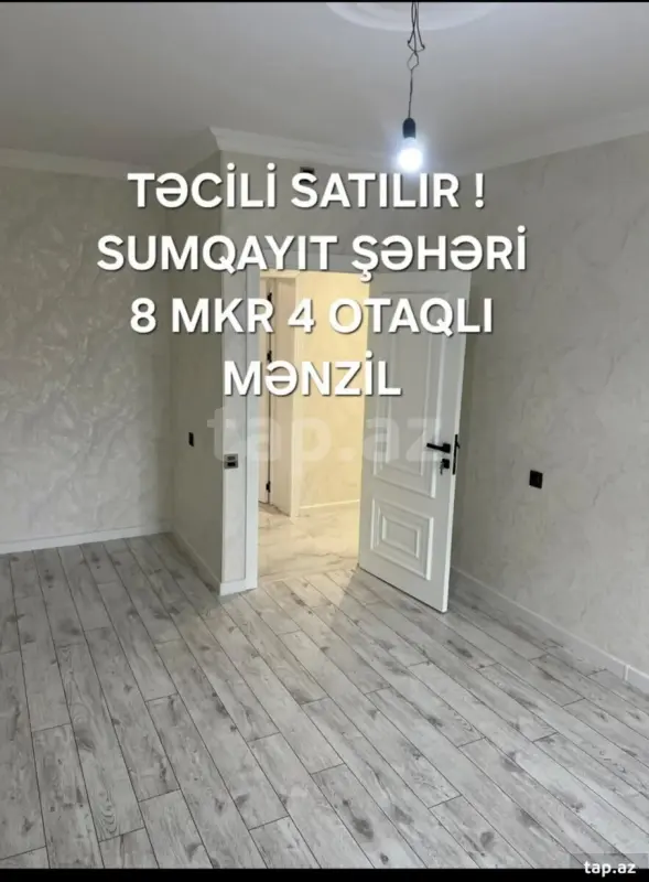 Satılır 4 otaqlı mənzil 90 m²