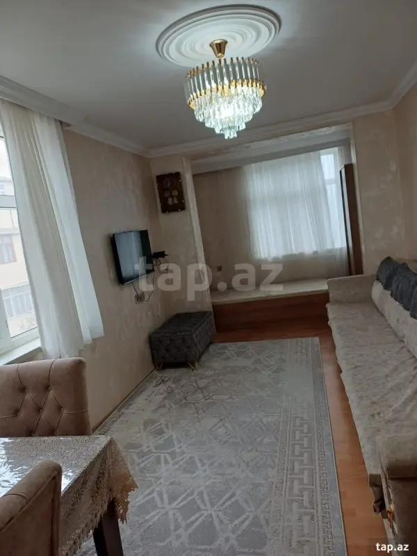 Kirayə verilir 1 otaqlı mənzil 35 m²