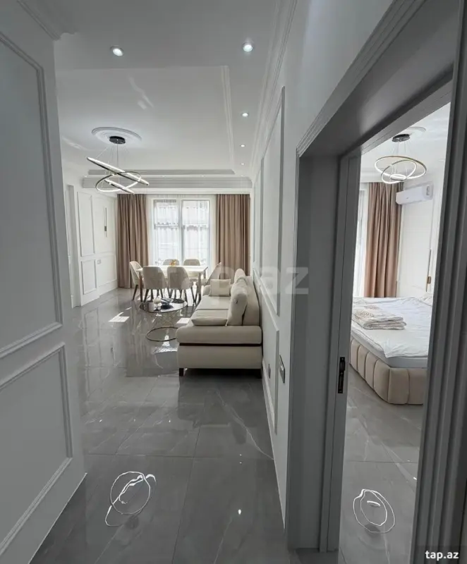 Kirayə verilir 1 otaqlı yeni tikili 90 m²