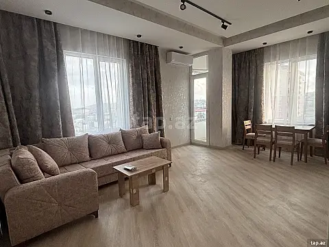 Kirayə verilir 3 otaqlı yeni tikili 72 m² — Xırdalan, Masazır 3 otaq 72.00 m²
