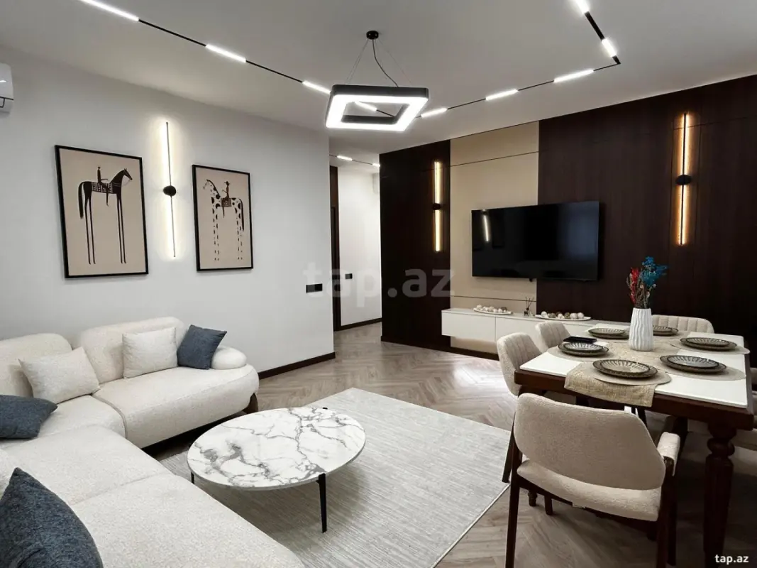 Kirayə verilir 2 otaqlı yeni tikili 100 m²