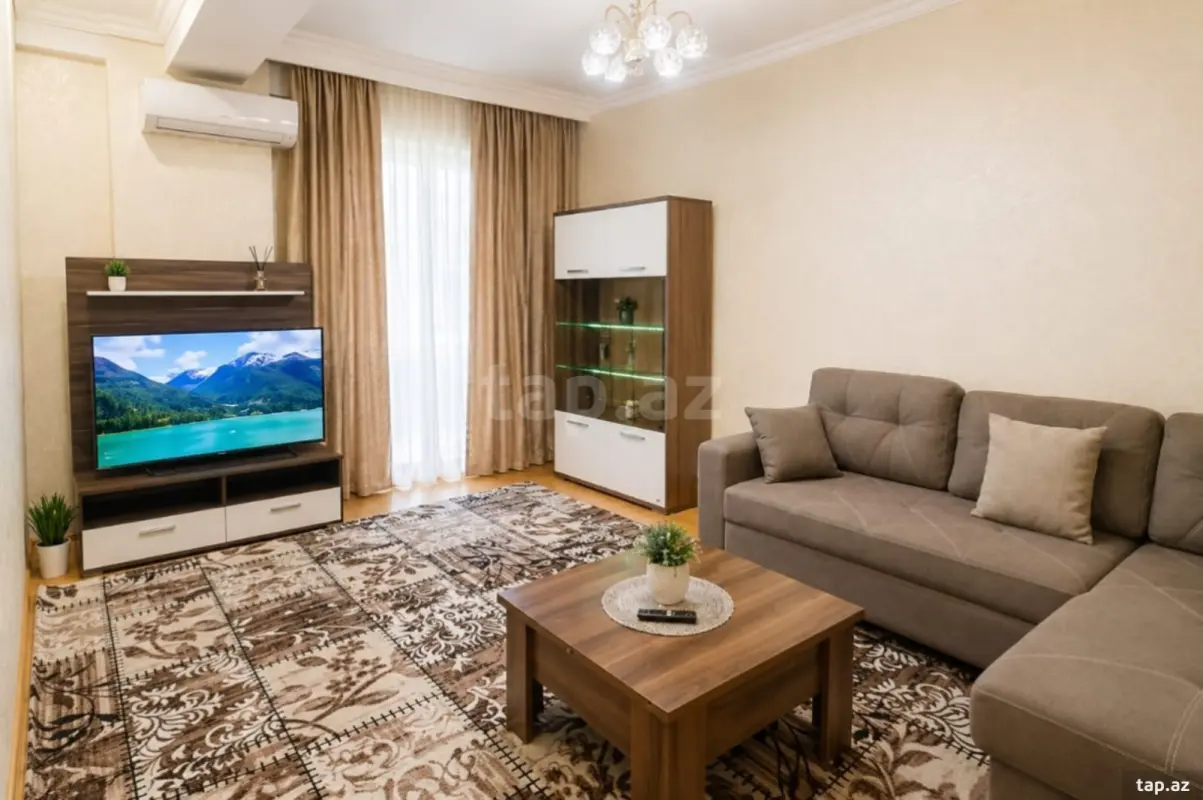 Kirayə verilir 2 otaqlı yeni tikili 80 m²