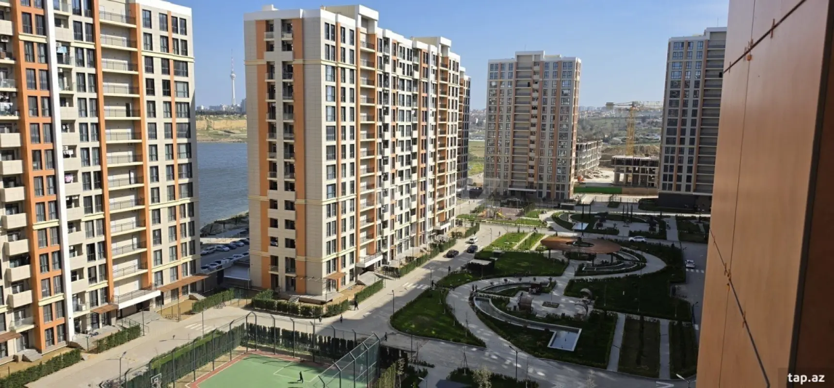 Kirayə verilir 2 otaqlı yeni tikili 55 m²