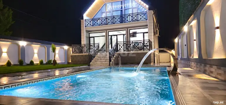 Satılır 7 otaqlı həyət evi 220 m² — Qəbələ 7 otaq 220.00 m²