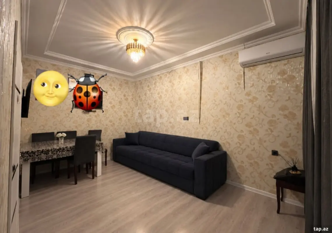 Kirayə verilir 2 otaqlı həyət evi 55 m²
