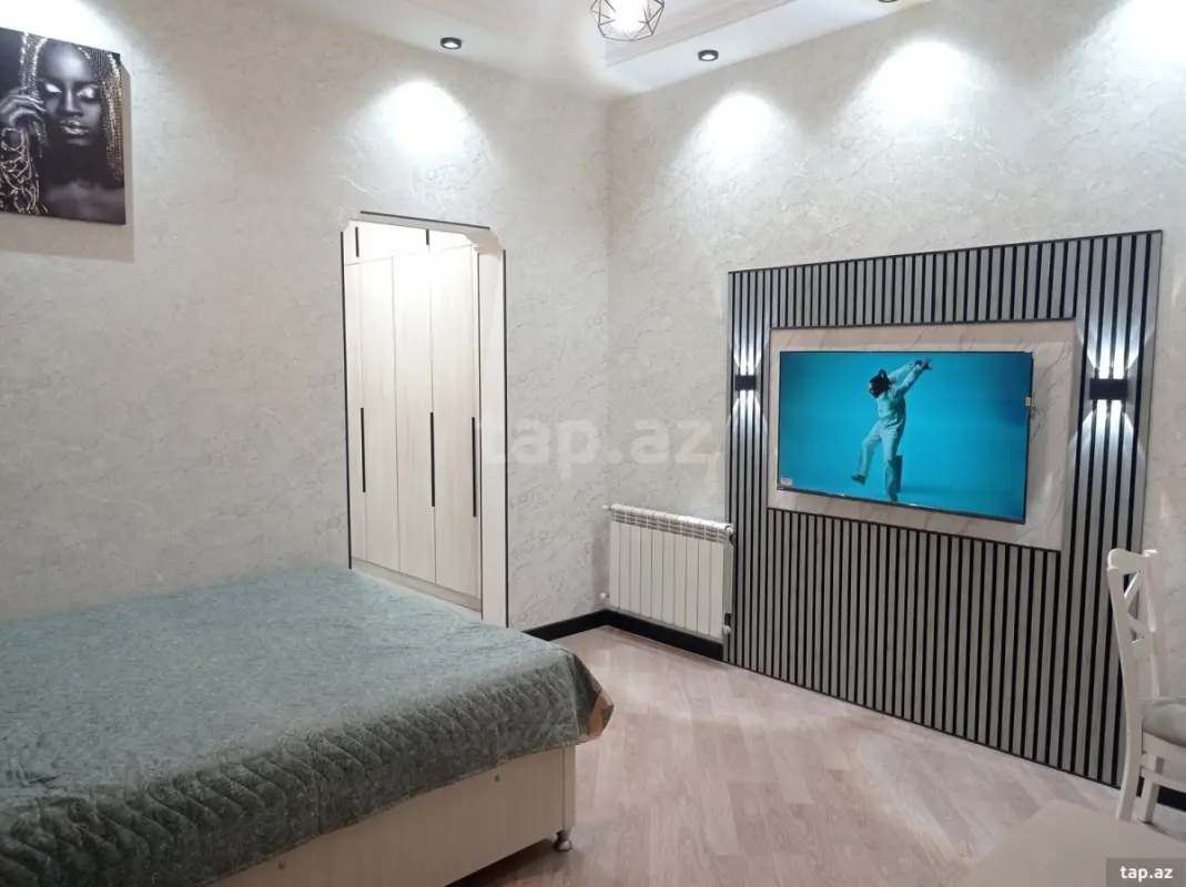 Kirayə verilir 1 otaqlı yeni tikili 40 m²
