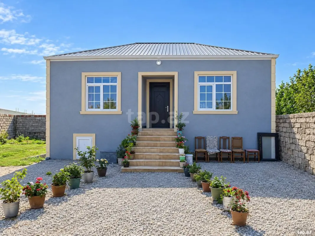 Satılır 3 otaqlı həyət evi 100 m²