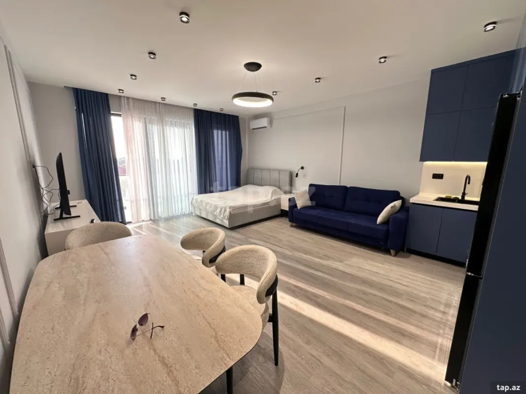 Kirayə verilir 1 otaqlı yeni tikili 60 m²