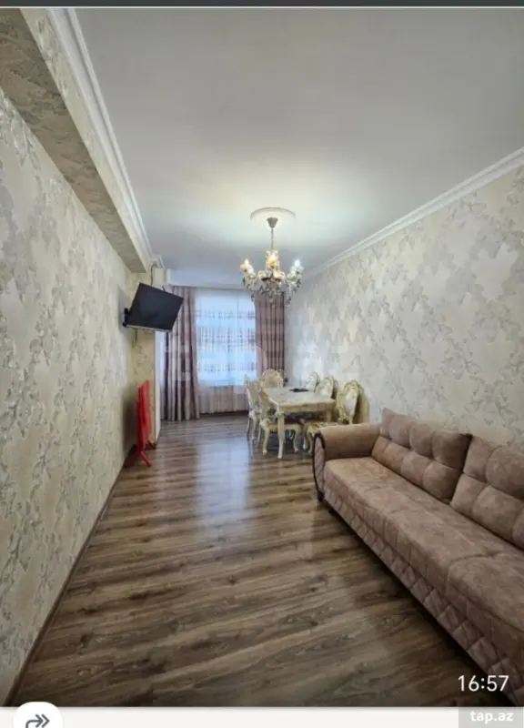 Kirayə verilir 2 otaqlı yeni tikili 60 m²