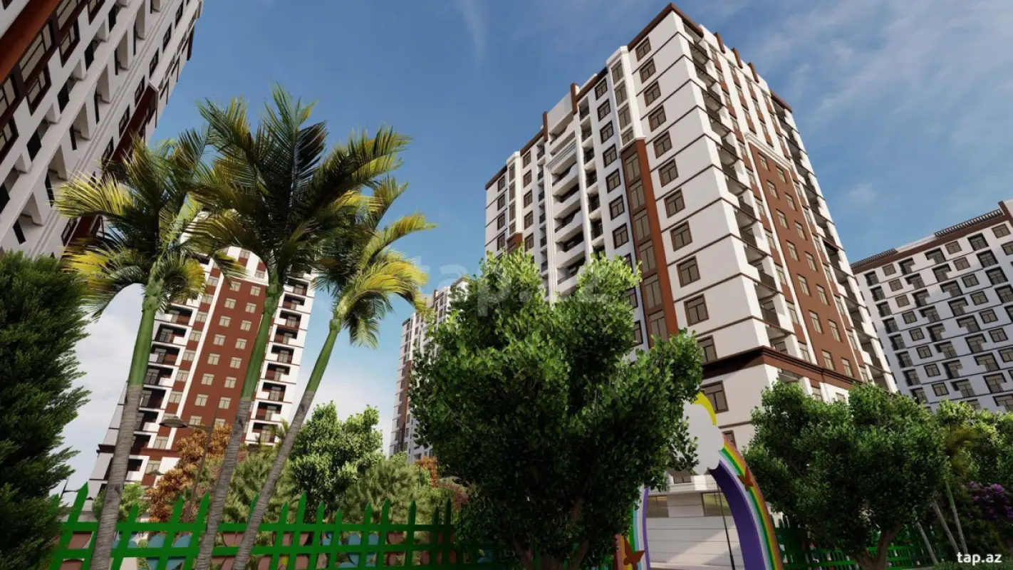 Satılır 2 otaqlı yeni tikili 63 m²