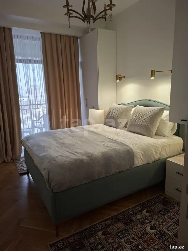 Kirayə verilir 2 otaqlı yeni tikili 50 m²
