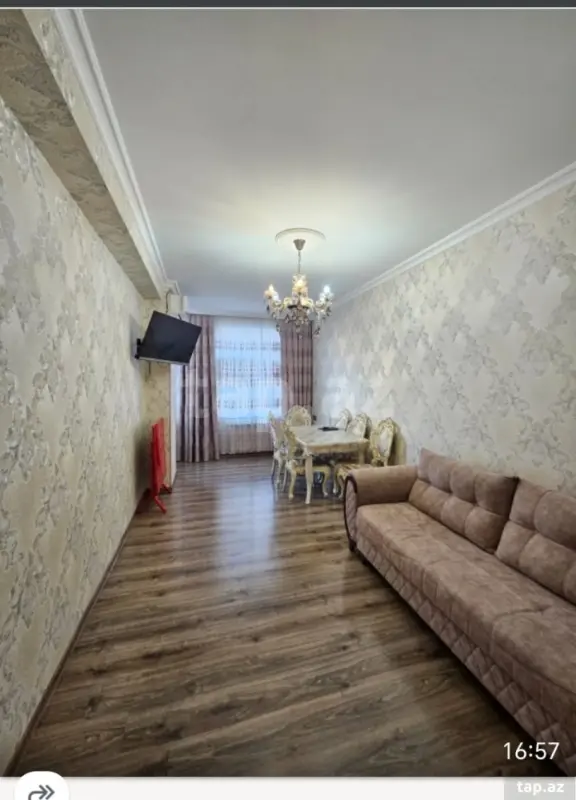 Kirayə verilir 2 otaqlı yeni tikili 52 m²