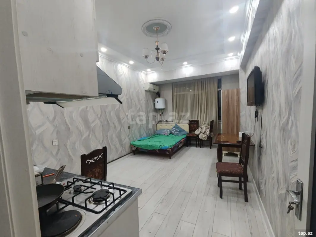 Kirayə verilir 1 otaqlı yeni tikili 30 m²