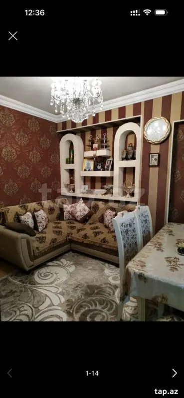 Kirayə verilir 2 otaqlı yeni tikili 31 m²