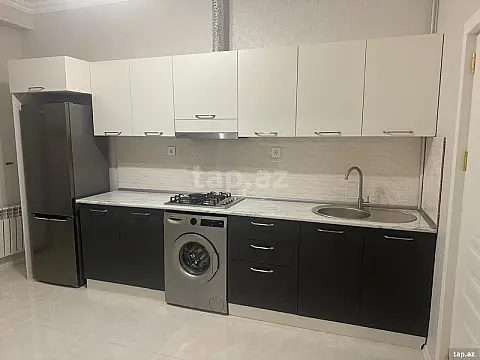 Kirayə verilir 2 otaqlı yeni tikili 50 m² — Sumqayıt, Saray 2 otaq 50.00 m²