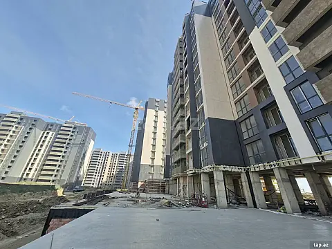 Satılır 2 otaqlı yeni tikili 52 m² — Bakı 2 otaq 52.00 m²