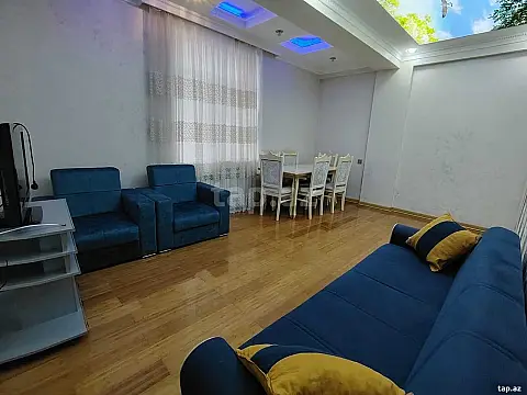 Kirayə verilir 3 otaqlı yeni tikili 110 m² — Xırdalan 3 otaq 110.00 m²