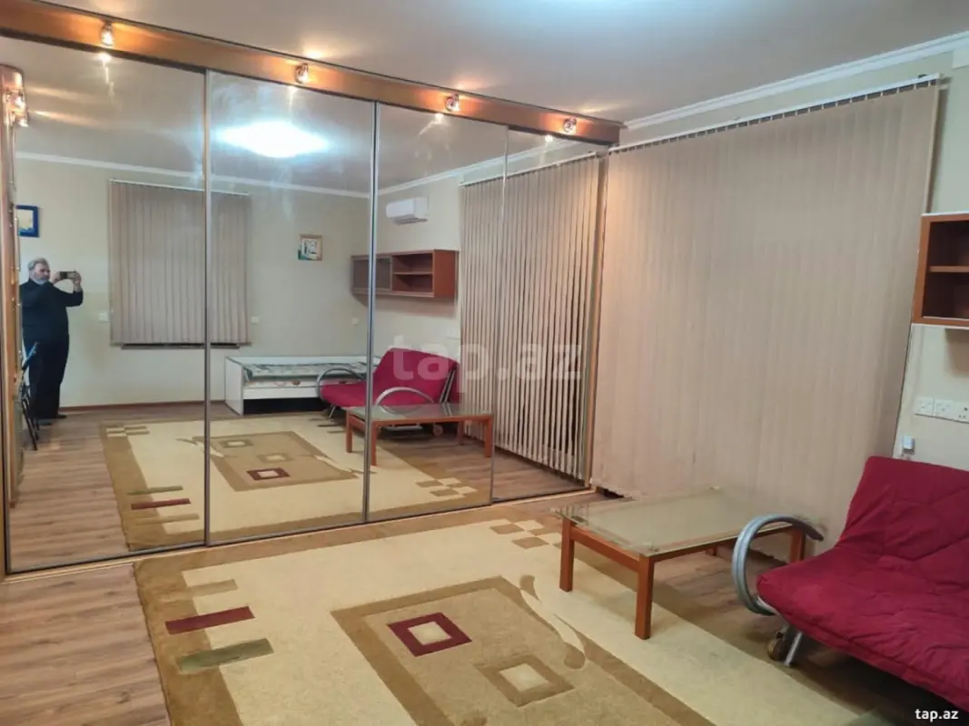 Kirayə verilir 1 otaqlı mənzil 50 m²