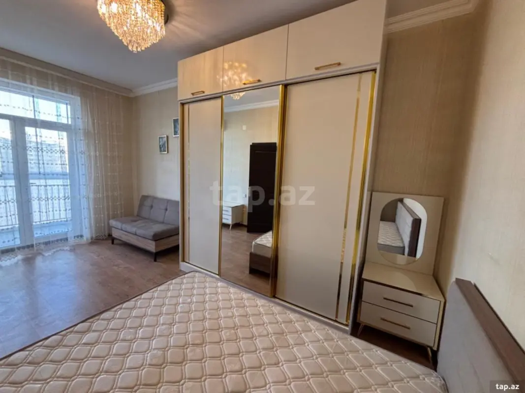 Kirayə verilir 1 otaqlı yeni tikili 50 m²