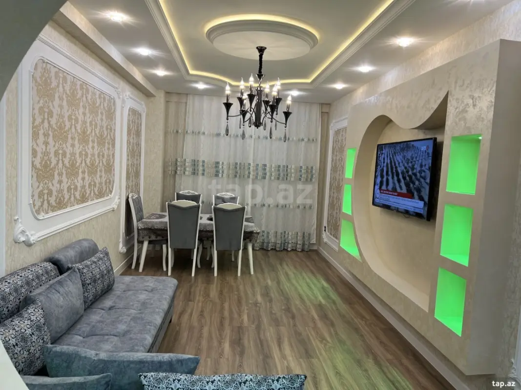Kirayə verilir 3 otaqlı yeni tikili 125 m²