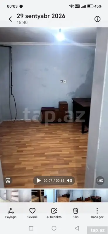 Kirayə verilir 2 otaqlı yeni tikili 188 m²