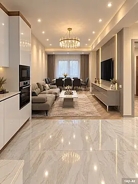 Kirayə verilir 4 otaqlı yeni tikili 107 m² — Xırdalan, Xırdalan 4 otaq 107.00 m²