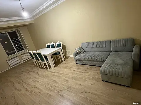 Kirayə verilir 2 otaqlı yeni tikili 80 m² — Sumqayıt, Saray 2 otaq 80.00 m²