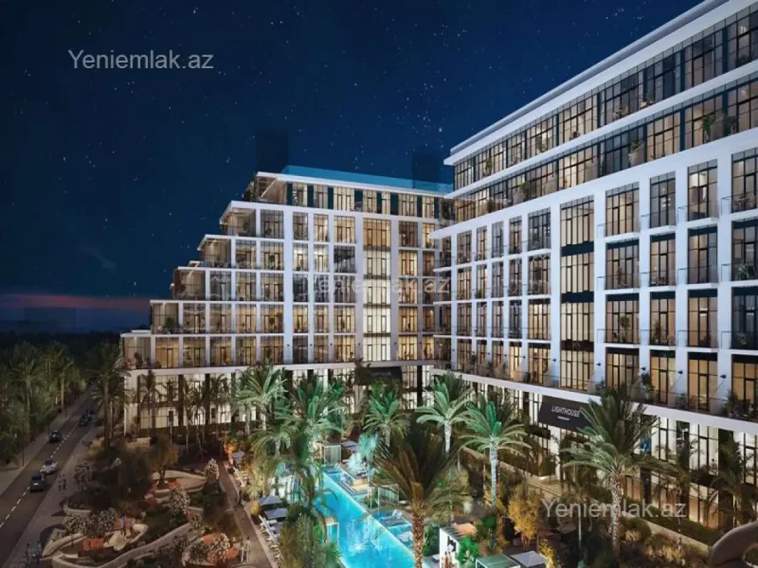 Satılır 1 otaqlı yeni tikili 46.1 m²
