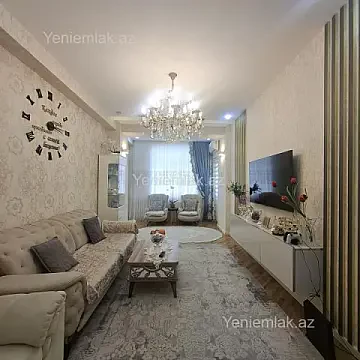 Satılır 3 otaqlı yeni tikili 92 m² — Bakı, Nizami 3 otaq 92.00 m²